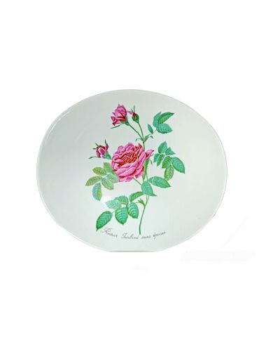 Talerz róże porcelana France