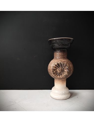 dumler breiden vase west german pottery unique