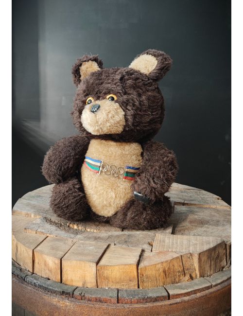misha misza niedźwiedź bear maskotka moskwa moscow olimpiada olympics
