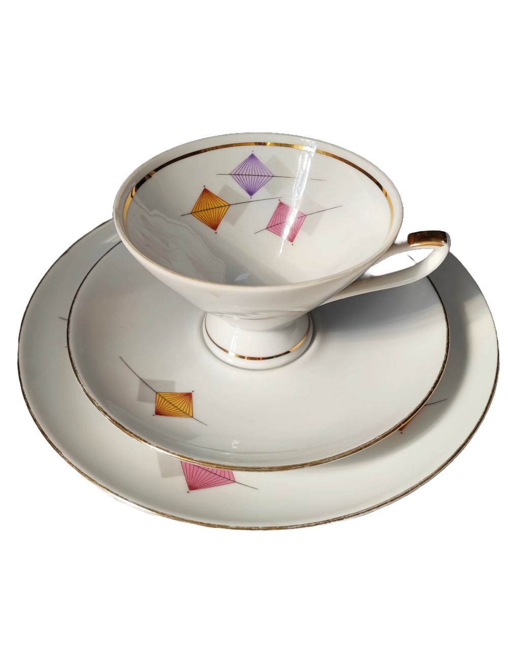 trio herbaty herbaciane tea cup filiżanka tasse