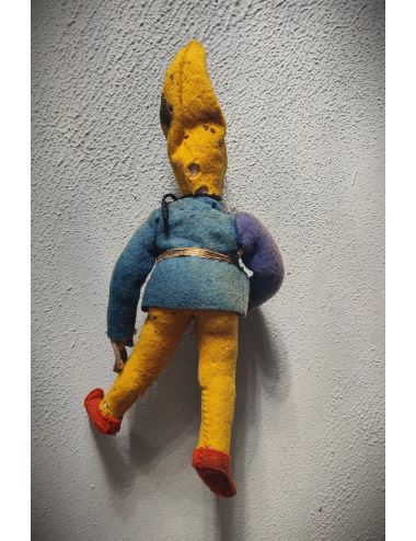 kukiełka doll puppet vtg wabi sabi 1940