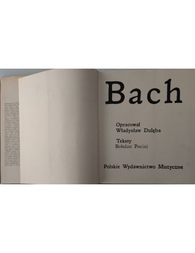 J.S. Bach Biografia opr. Dulęba PWM