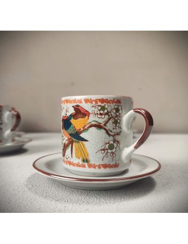 pottery ceramics handmade artistic paradise birds