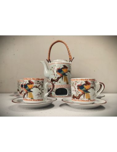 teapot mug cup tea japan satsuma ware