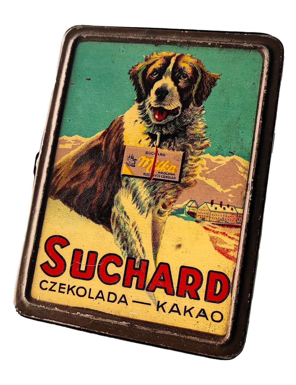 Reklama kakao Suchard stereoskop zdjęcia Kraków 1930