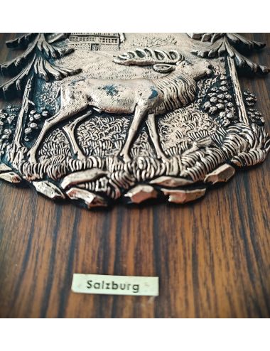 Plakieta naścienna pamiątka z Salzburga, Austria 1970