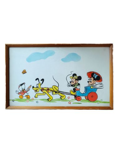 Obrazek do pokoju dziecięcego Mickey Mouse Disney 1970 DDR