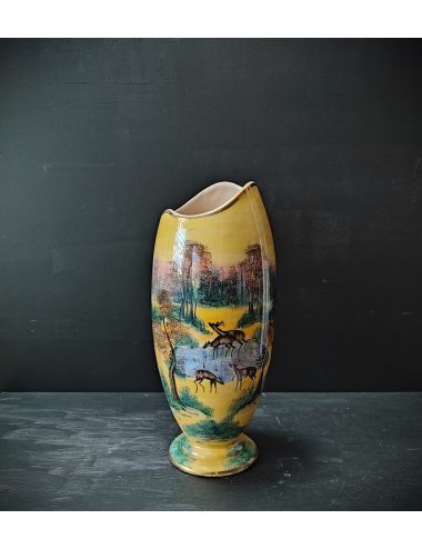 Wazon porcelana secesyjna 1900 ręcznie malowany