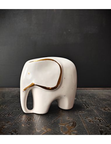 Figurka porcelanowa słonia lata 50 Dania