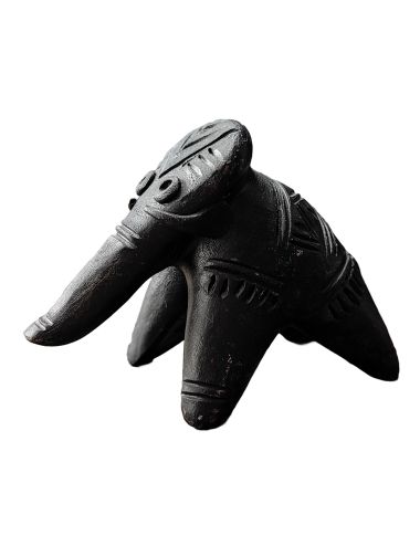 Figurka gliniana słonia Bangladesz primitive art
