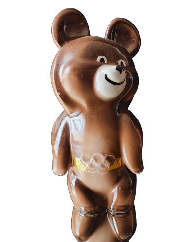 Miś Misza figurka ceramiczna Olimpiada Moskwa 1980 ZSRR