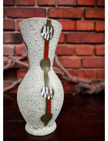 313-20 fason ceramiki vase west german pottery wgp vtg midcentury