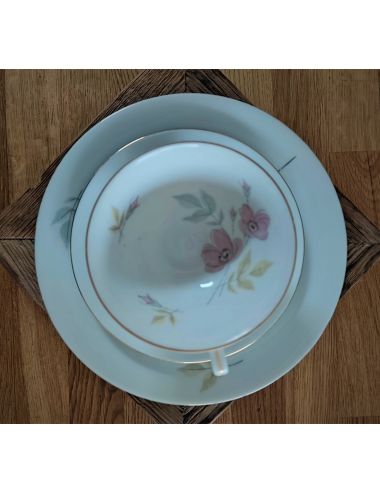 filiżanka talerzyk talerz bawarska porcelana