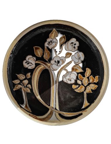 Decorative wall plate Czechoslovak Art Nouveau