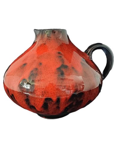 Wazon ceramiczny Roth Keramik Fat Lava 1960-1970