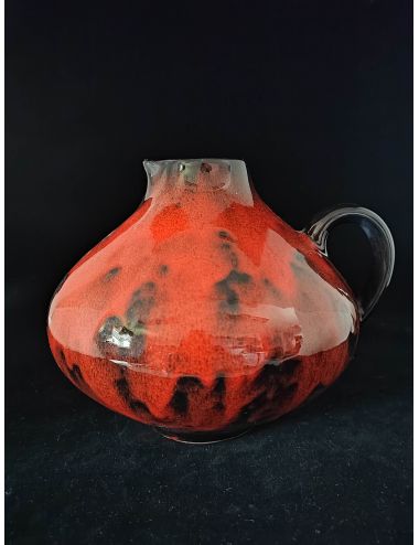 Wazon ceramiczny Roth Keramik Fat Lava 1960-1970