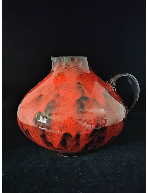 Wazon ceramiczny Roth Keramik Fat Lava 1960-1970