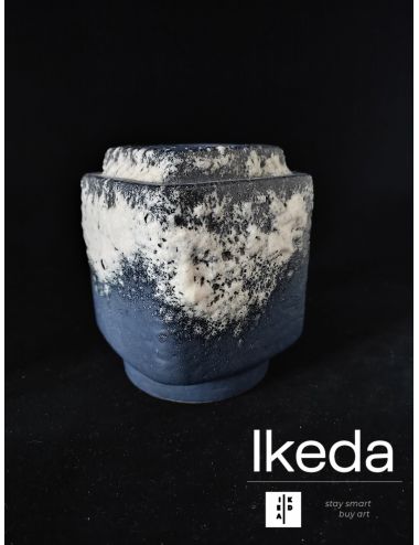 Dümler & Breiden Keramik vase designed by Rudolf Kügler fat lava