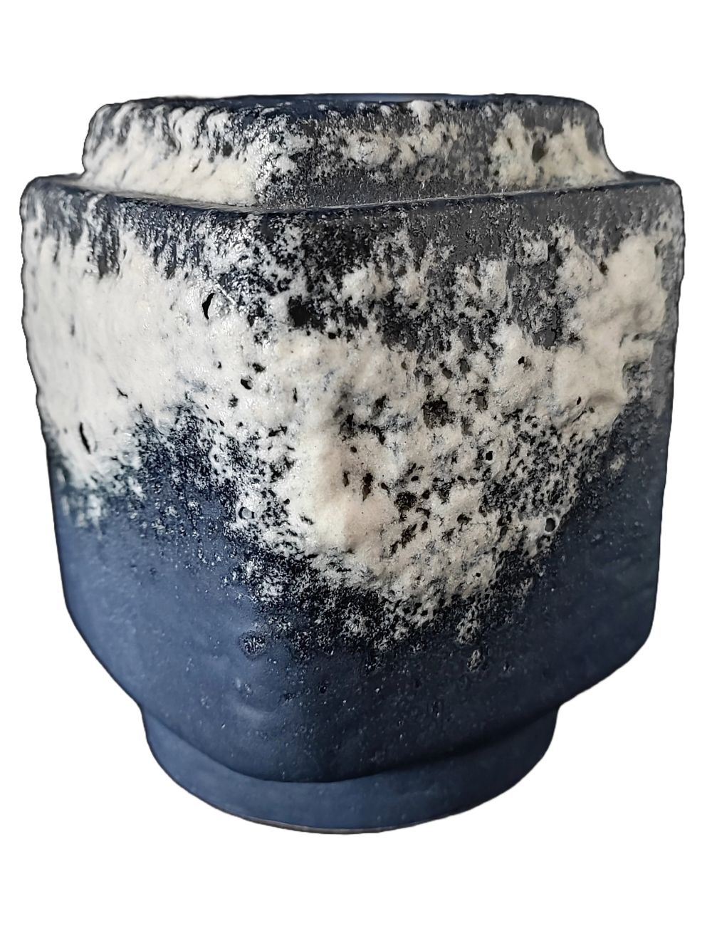 Dümler & Breiden Keramik vase designed by Rudolf Kügler fat lava